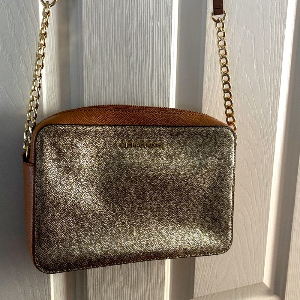 Michael Kors EW Crossbody Bag Vanilla